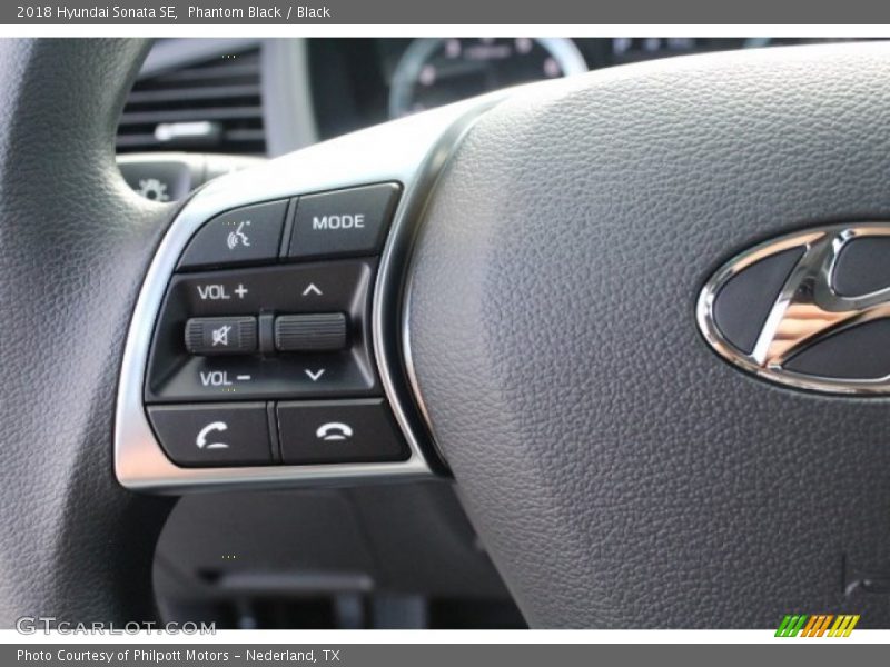 Phantom Black / Black 2018 Hyundai Sonata SE