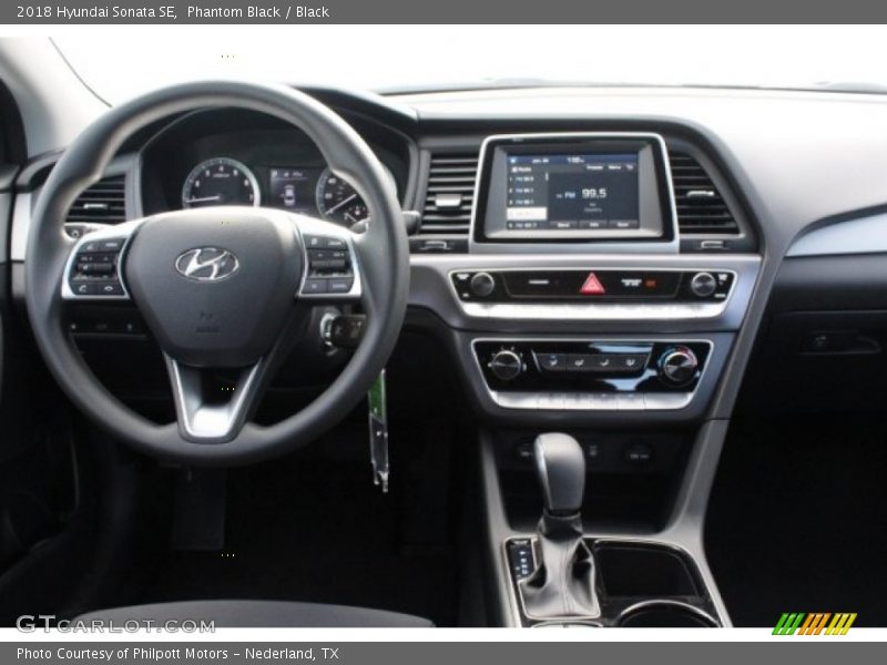 Phantom Black / Black 2018 Hyundai Sonata SE