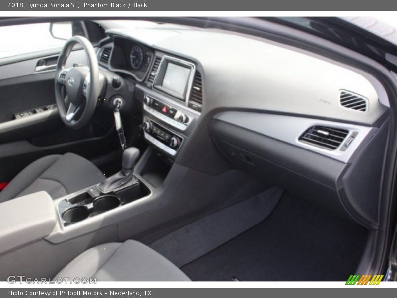 Phantom Black / Black 2018 Hyundai Sonata SE