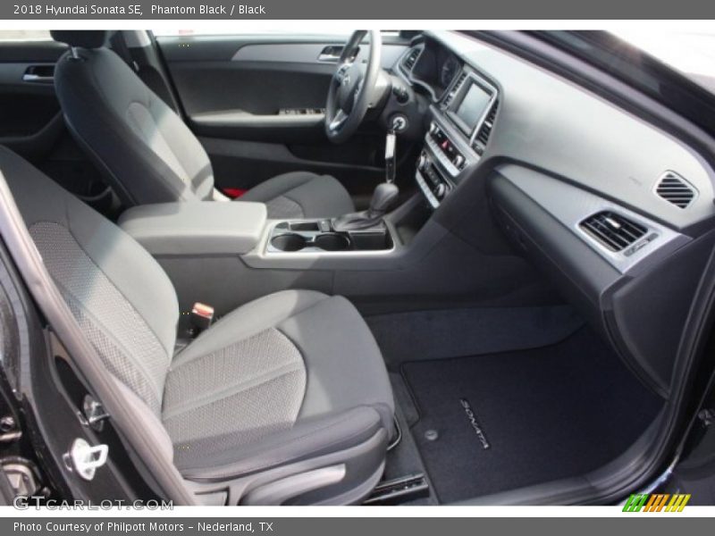 Phantom Black / Black 2018 Hyundai Sonata SE