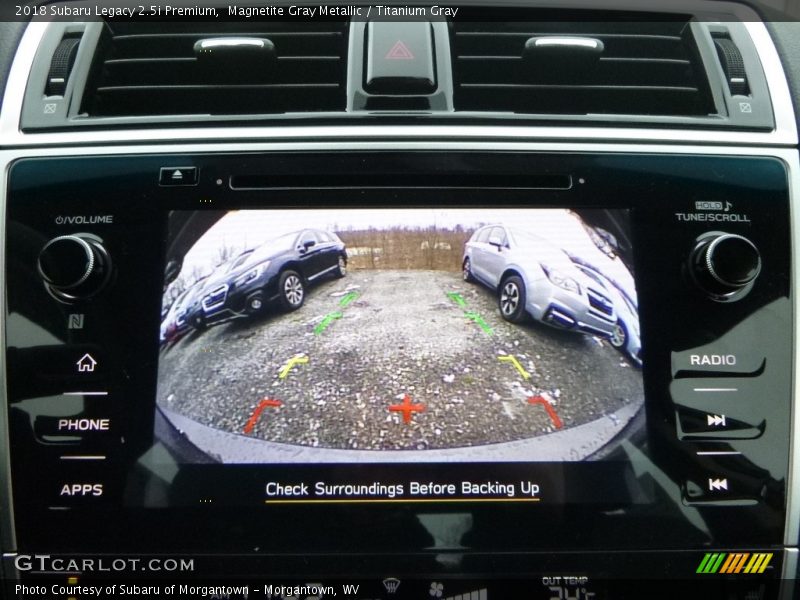 Magnetite Gray Metallic / Titanium Gray 2018 Subaru Legacy 2.5i Premium