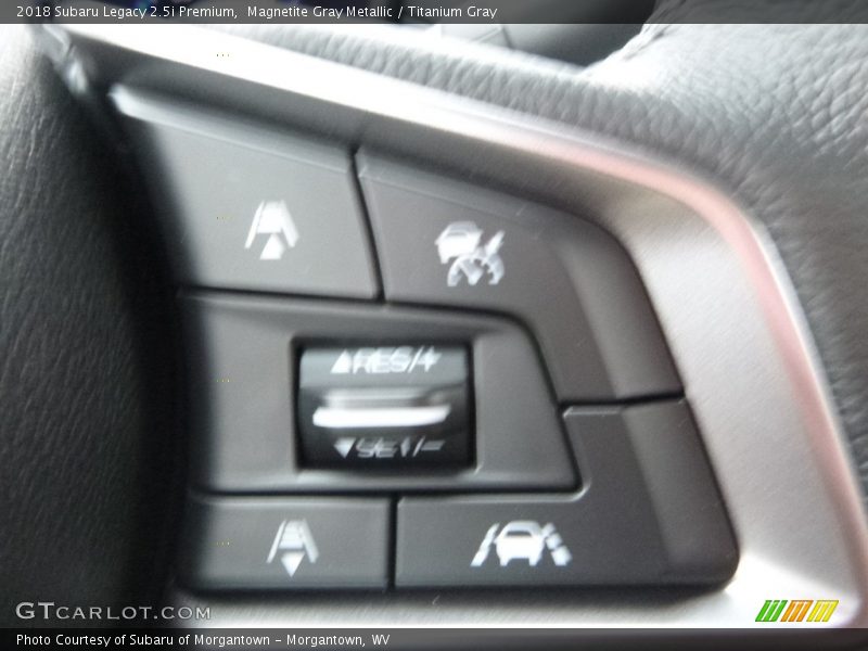 Magnetite Gray Metallic / Titanium Gray 2018 Subaru Legacy 2.5i Premium