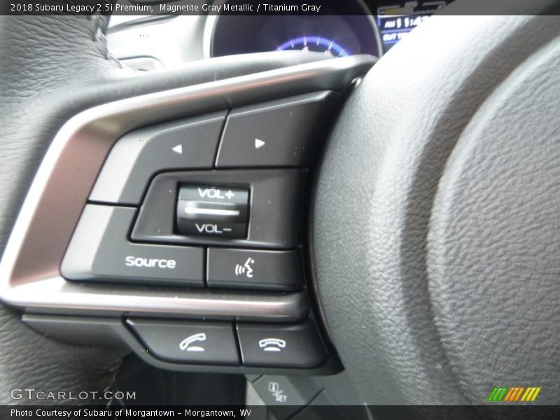 Magnetite Gray Metallic / Titanium Gray 2018 Subaru Legacy 2.5i Premium