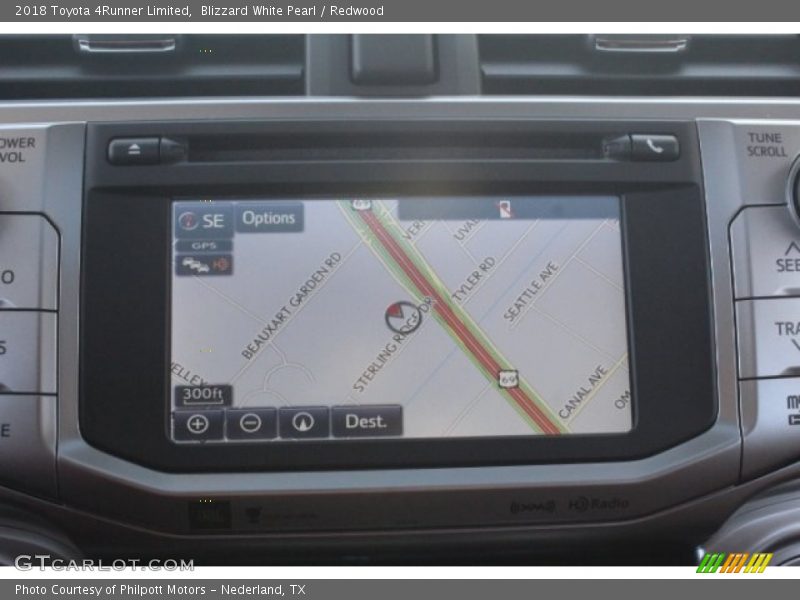 Blizzard White Pearl / Redwood 2018 Toyota 4Runner Limited