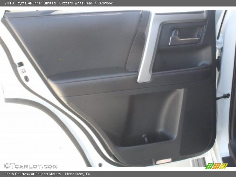 Blizzard White Pearl / Redwood 2018 Toyota 4Runner Limited