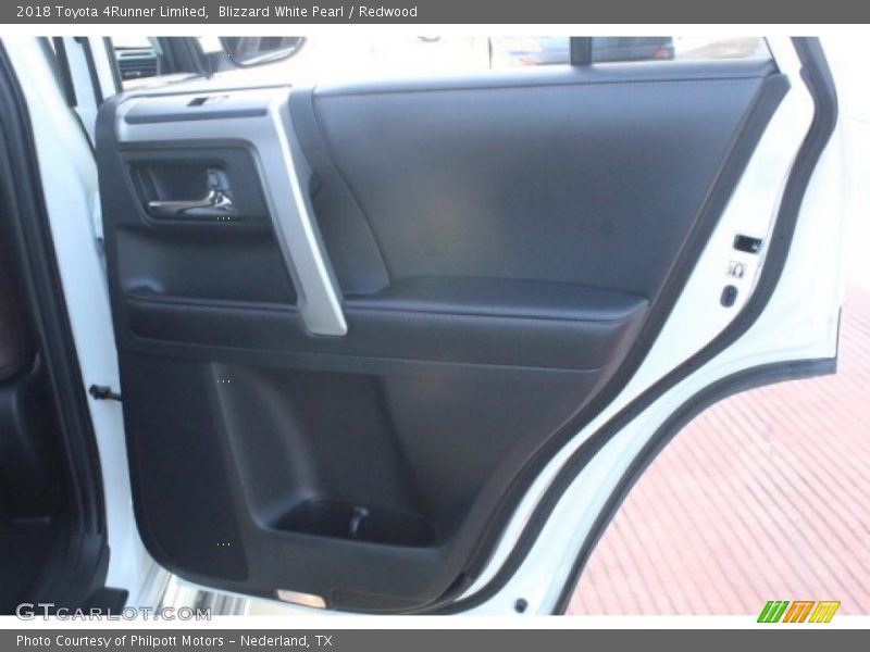 Blizzard White Pearl / Redwood 2018 Toyota 4Runner Limited