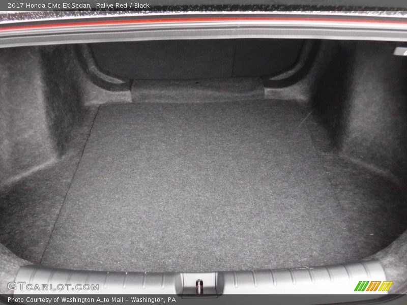 Rallye Red / Black 2017 Honda Civic EX Sedan