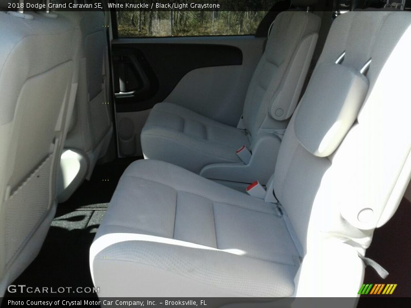 White Knuckle / Black/Light Graystone 2018 Dodge Grand Caravan SE