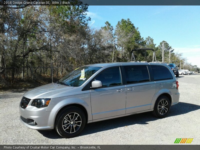 Billet / Black 2018 Dodge Grand Caravan SE