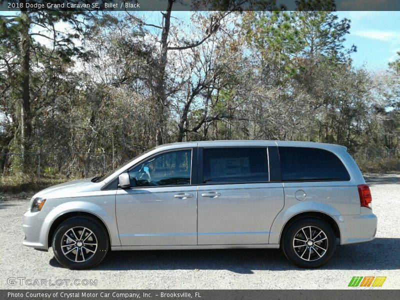 Billet / Black 2018 Dodge Grand Caravan SE