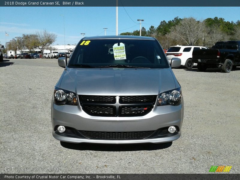 Billet / Black 2018 Dodge Grand Caravan SE