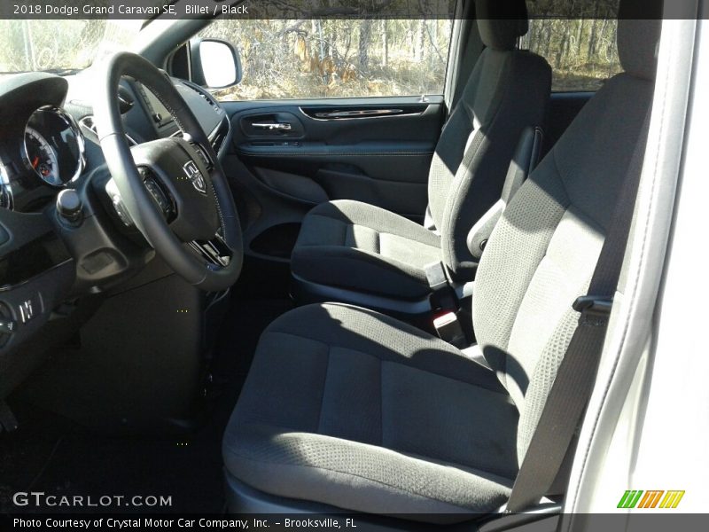 Billet / Black 2018 Dodge Grand Caravan SE