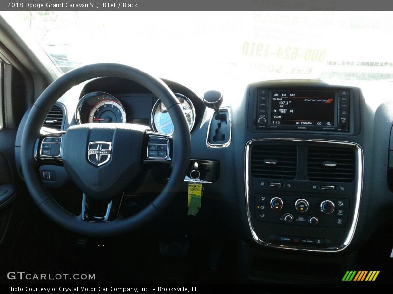 Billet / Black 2018 Dodge Grand Caravan SE