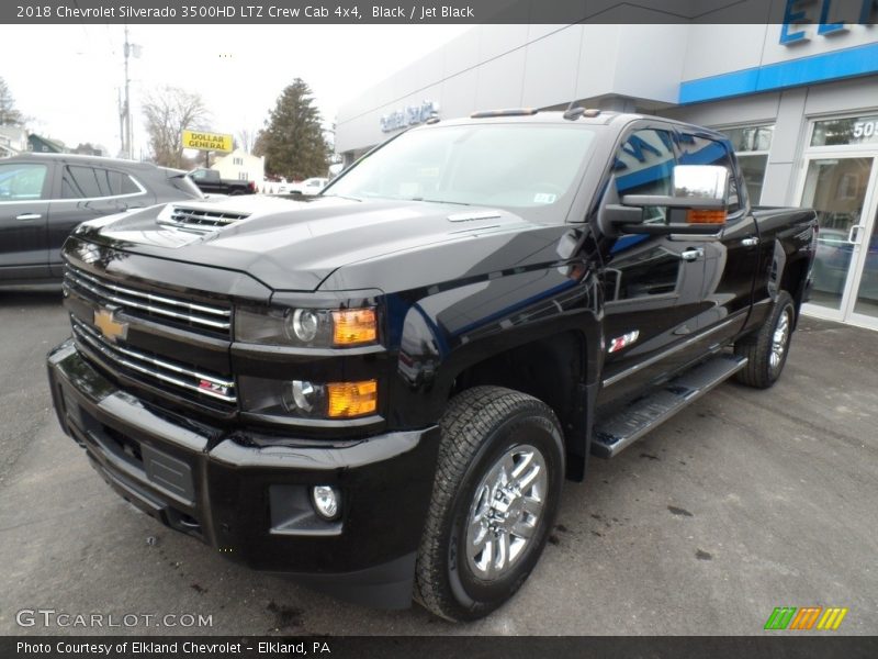 Black / Jet Black 2018 Chevrolet Silverado 3500HD LTZ Crew Cab 4x4