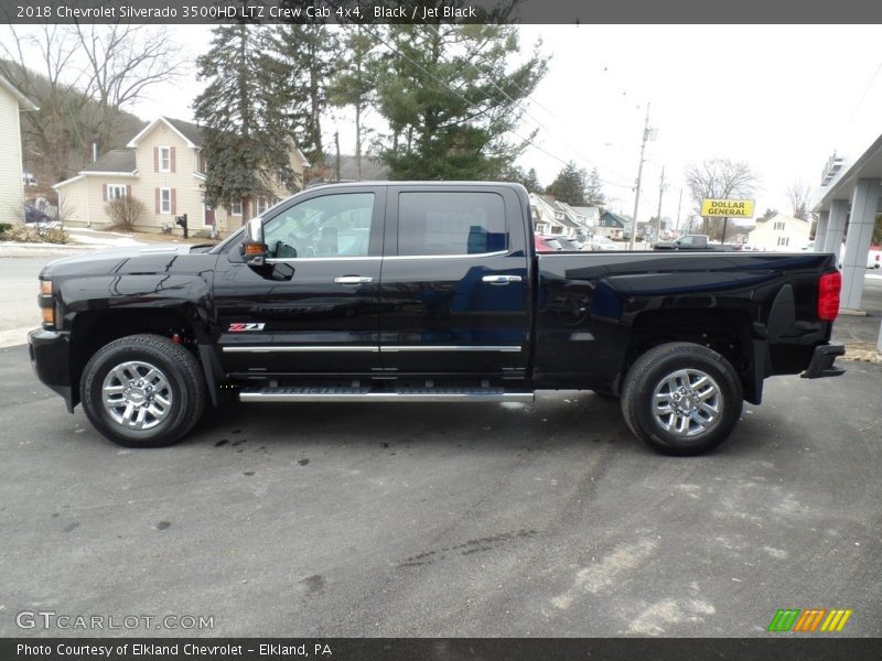 Black / Jet Black 2018 Chevrolet Silverado 3500HD LTZ Crew Cab 4x4