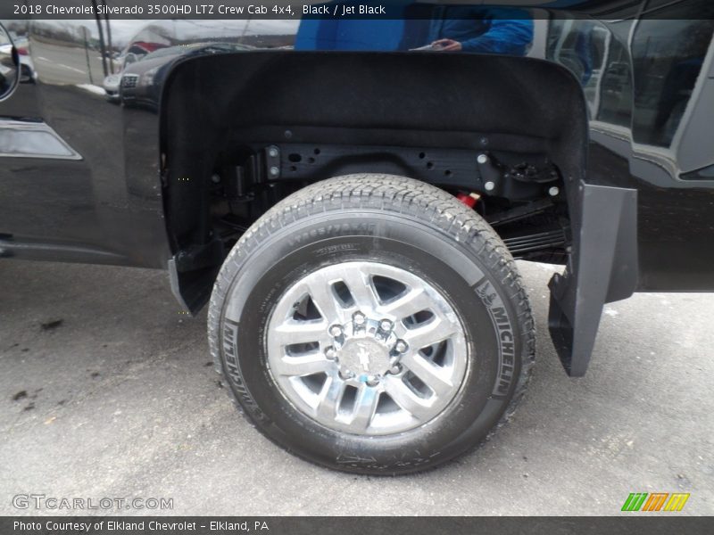 Black / Jet Black 2018 Chevrolet Silverado 3500HD LTZ Crew Cab 4x4
