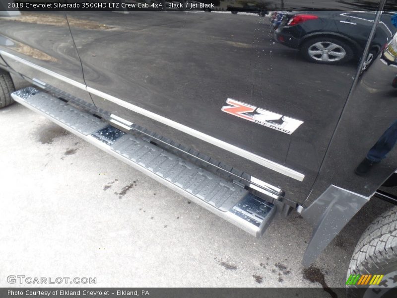 Black / Jet Black 2018 Chevrolet Silverado 3500HD LTZ Crew Cab 4x4