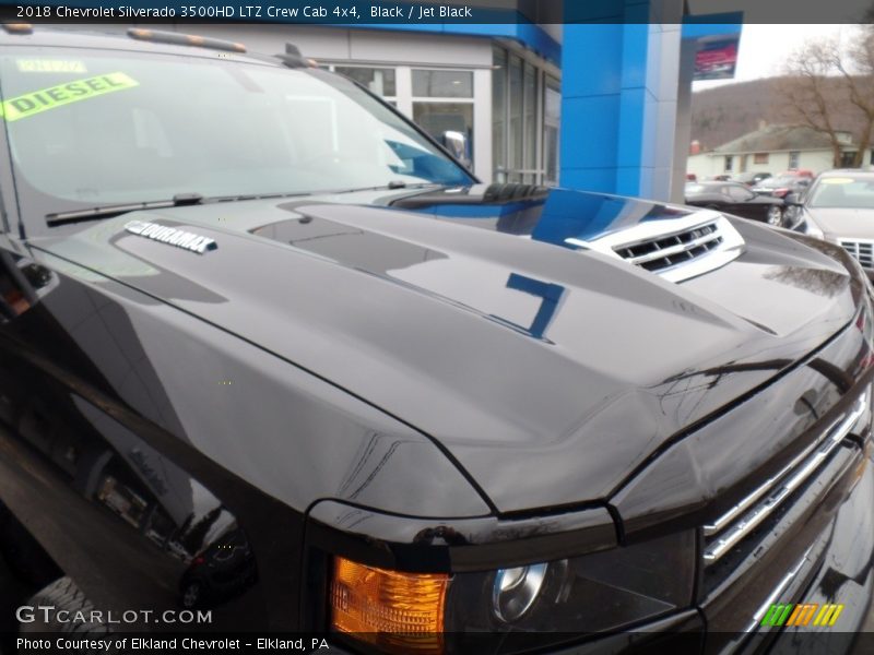 Black / Jet Black 2018 Chevrolet Silverado 3500HD LTZ Crew Cab 4x4