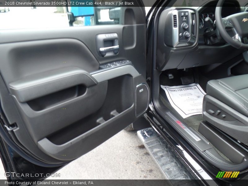 Black / Jet Black 2018 Chevrolet Silverado 3500HD LTZ Crew Cab 4x4