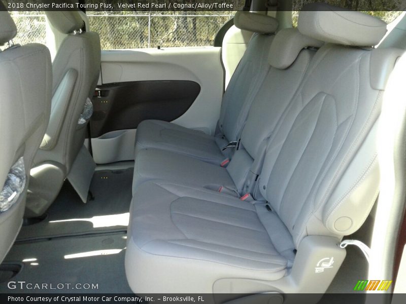 Velvet Red Pearl / Cognac/Alloy/Toffee 2018 Chrysler Pacifica Touring Plus