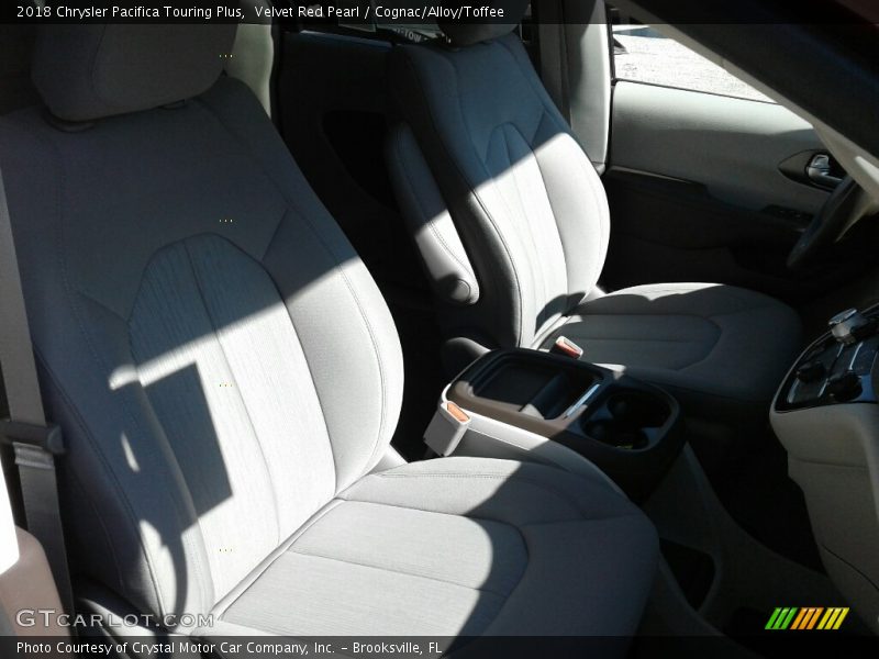 Velvet Red Pearl / Cognac/Alloy/Toffee 2018 Chrysler Pacifica Touring Plus