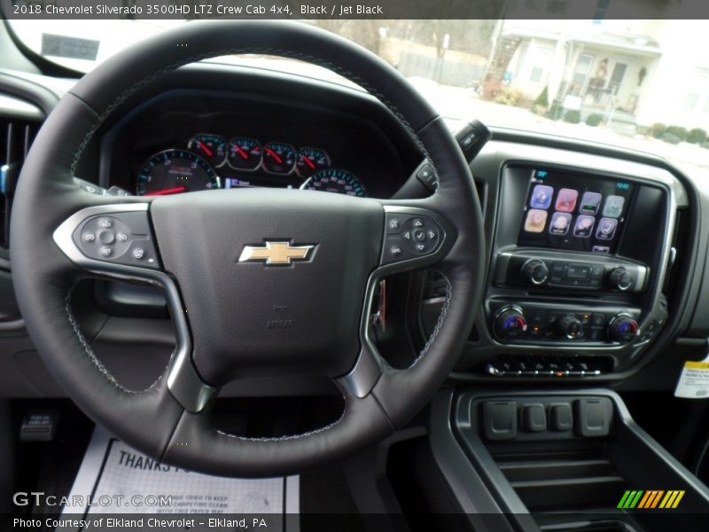 Black / Jet Black 2018 Chevrolet Silverado 3500HD LTZ Crew Cab 4x4