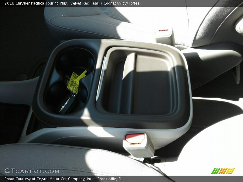 Velvet Red Pearl / Cognac/Alloy/Toffee 2018 Chrysler Pacifica Touring Plus
