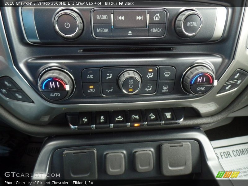 Black / Jet Black 2018 Chevrolet Silverado 3500HD LTZ Crew Cab 4x4