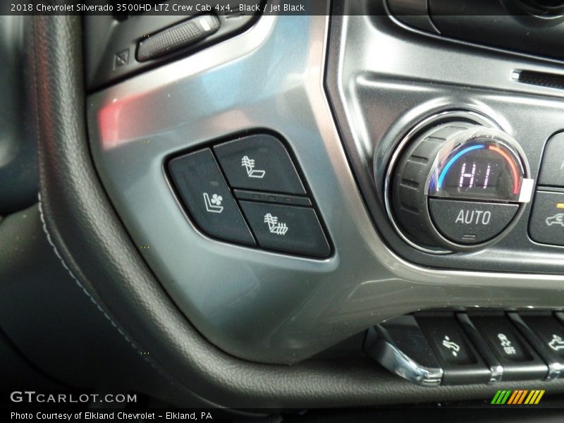 Black / Jet Black 2018 Chevrolet Silverado 3500HD LTZ Crew Cab 4x4