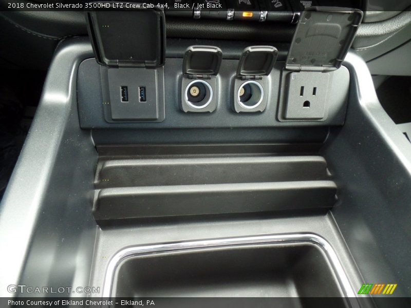 Black / Jet Black 2018 Chevrolet Silverado 3500HD LTZ Crew Cab 4x4