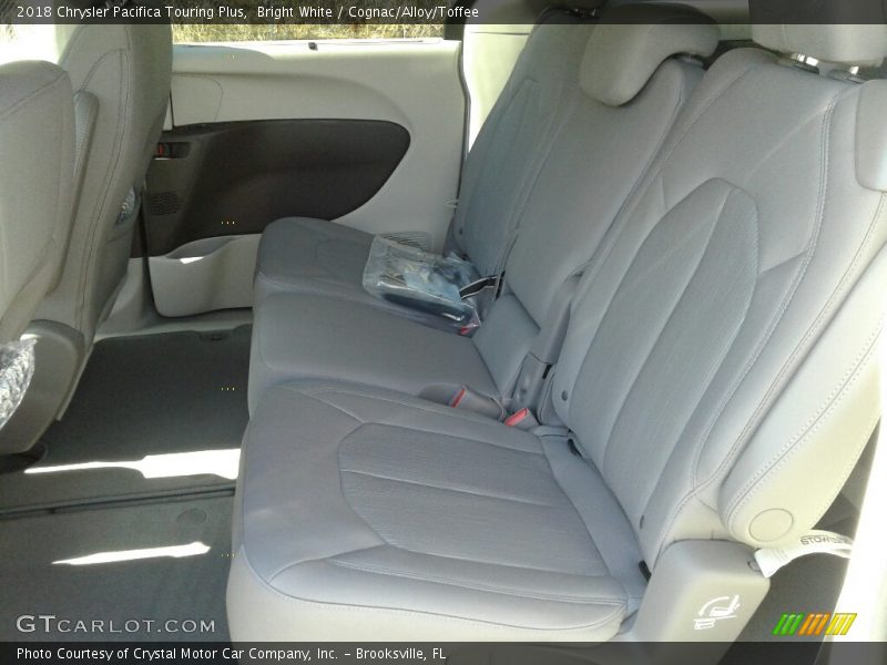 Bright White / Cognac/Alloy/Toffee 2018 Chrysler Pacifica Touring Plus