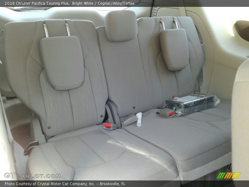 Bright White / Cognac/Alloy/Toffee 2018 Chrysler Pacifica Touring Plus