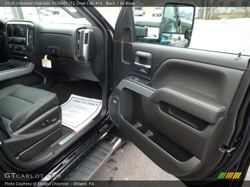 Black / Jet Black 2018 Chevrolet Silverado 3500HD LTZ Crew Cab 4x4