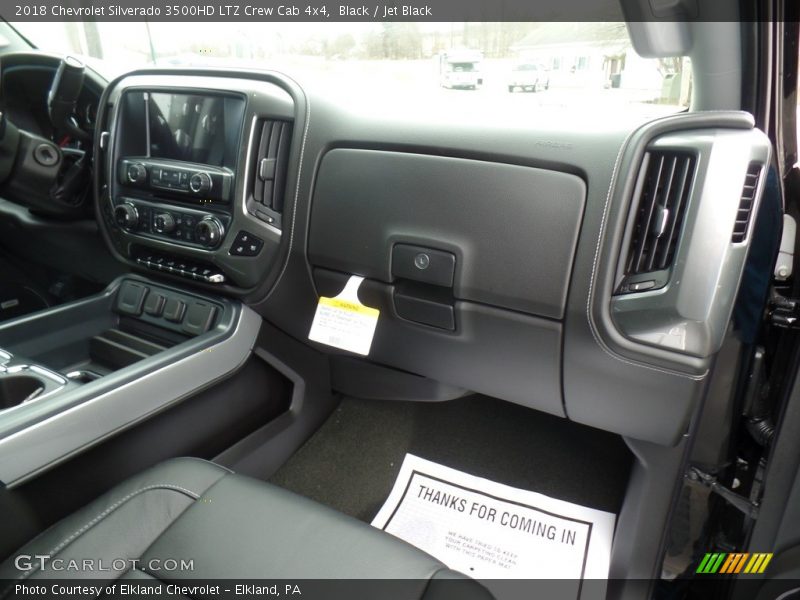 Black / Jet Black 2018 Chevrolet Silverado 3500HD LTZ Crew Cab 4x4