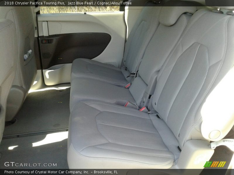 Jazz Blue Pearl / Cognac/Alloy/Toffee 2018 Chrysler Pacifica Touring Plus