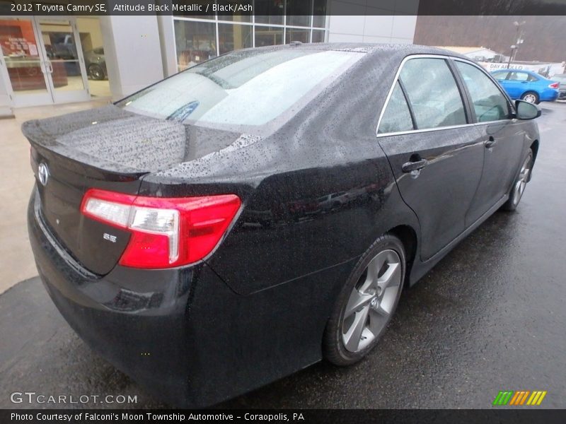 Attitude Black Metallic / Black/Ash 2012 Toyota Camry SE