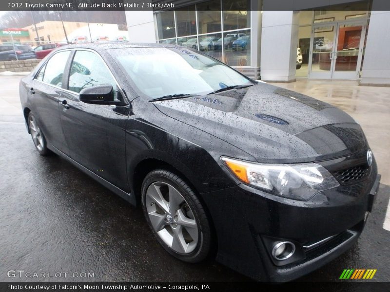 Attitude Black Metallic / Black/Ash 2012 Toyota Camry SE