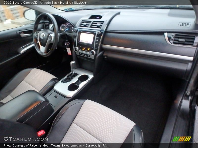 Attitude Black Metallic / Black/Ash 2012 Toyota Camry SE