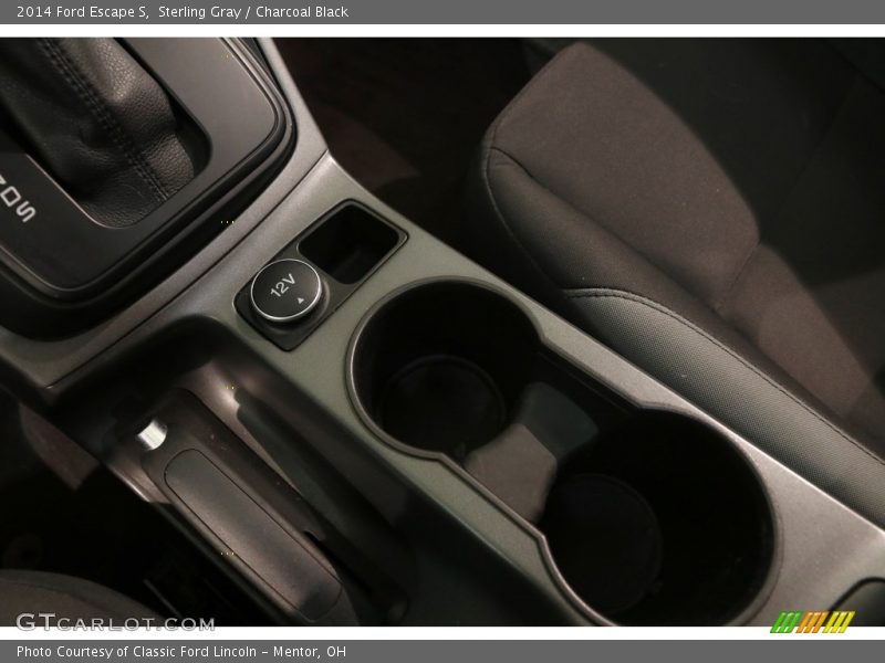 Sterling Gray / Charcoal Black 2014 Ford Escape S