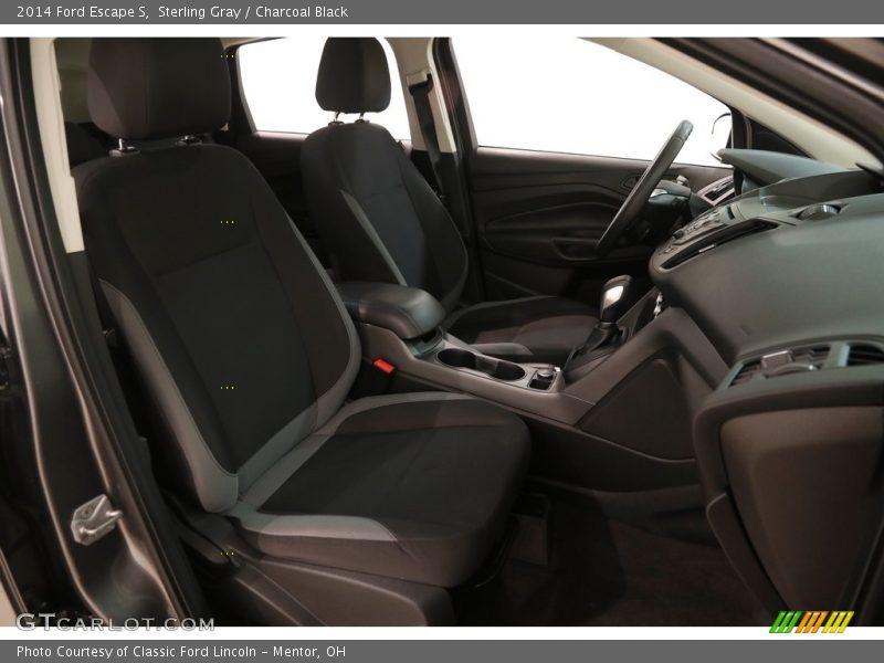 Sterling Gray / Charcoal Black 2014 Ford Escape S