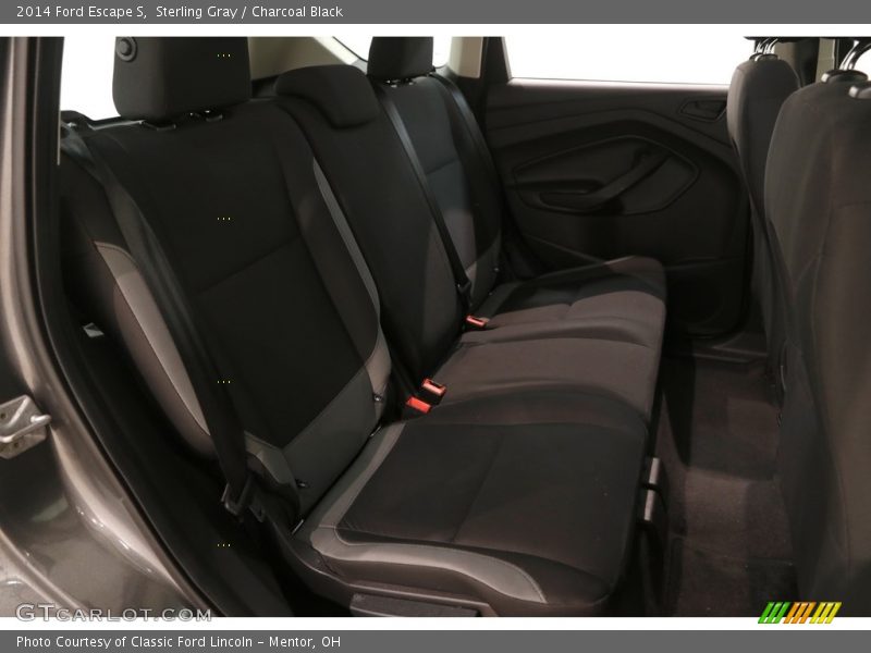 Sterling Gray / Charcoal Black 2014 Ford Escape S