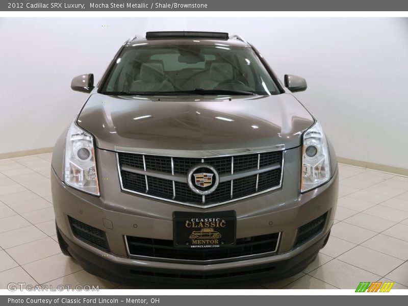 Mocha Steel Metallic / Shale/Brownstone 2012 Cadillac SRX Luxury