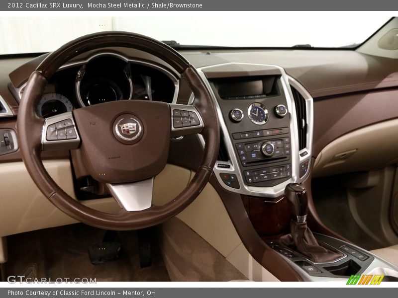 Mocha Steel Metallic / Shale/Brownstone 2012 Cadillac SRX Luxury