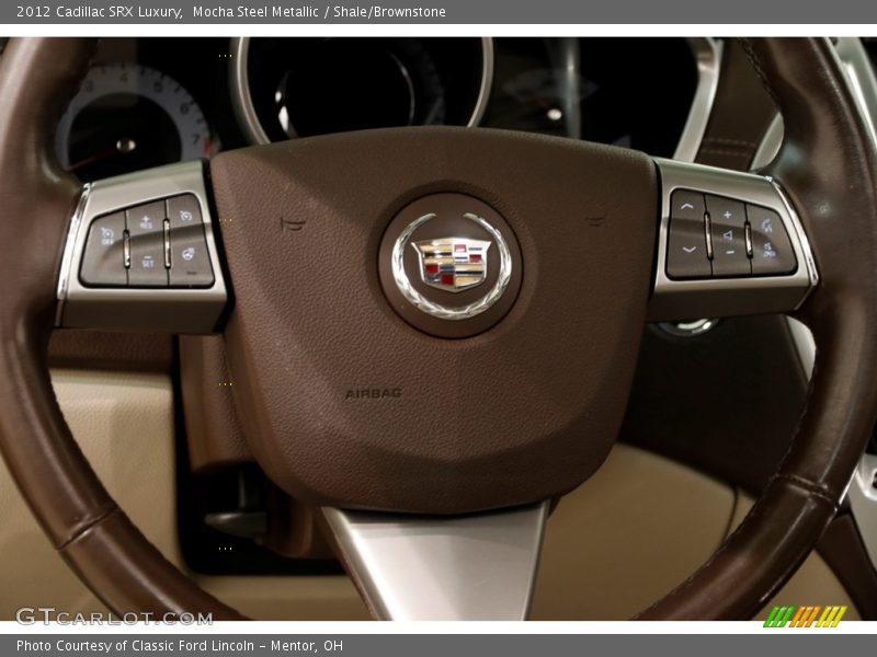 Mocha Steel Metallic / Shale/Brownstone 2012 Cadillac SRX Luxury
