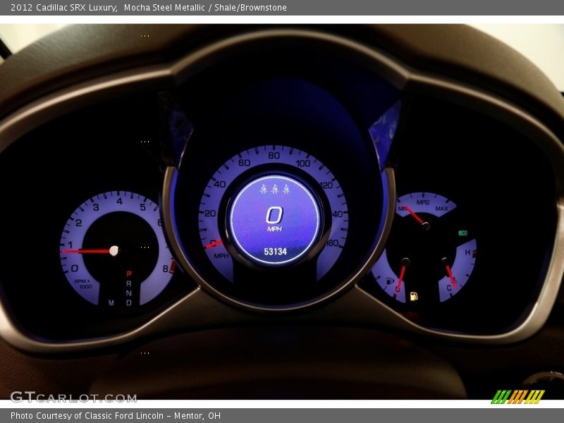 Mocha Steel Metallic / Shale/Brownstone 2012 Cadillac SRX Luxury