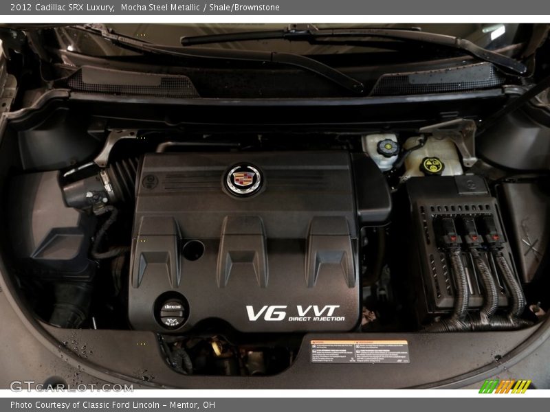 Mocha Steel Metallic / Shale/Brownstone 2012 Cadillac SRX Luxury