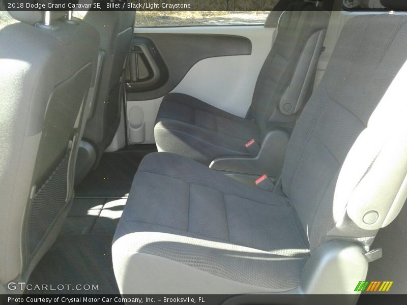 Billet / Black/Light Graystone 2018 Dodge Grand Caravan SE