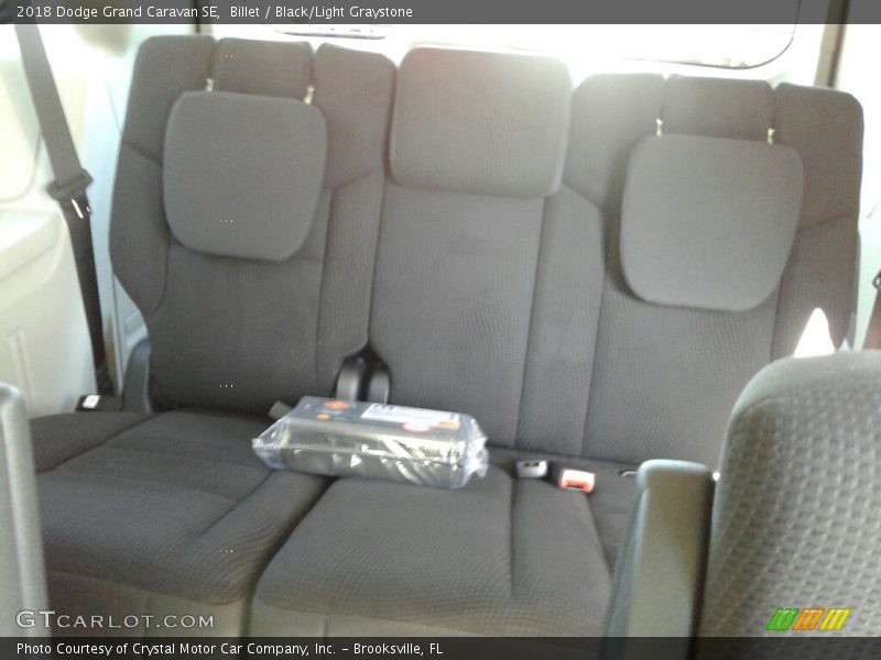 Billet / Black/Light Graystone 2018 Dodge Grand Caravan SE