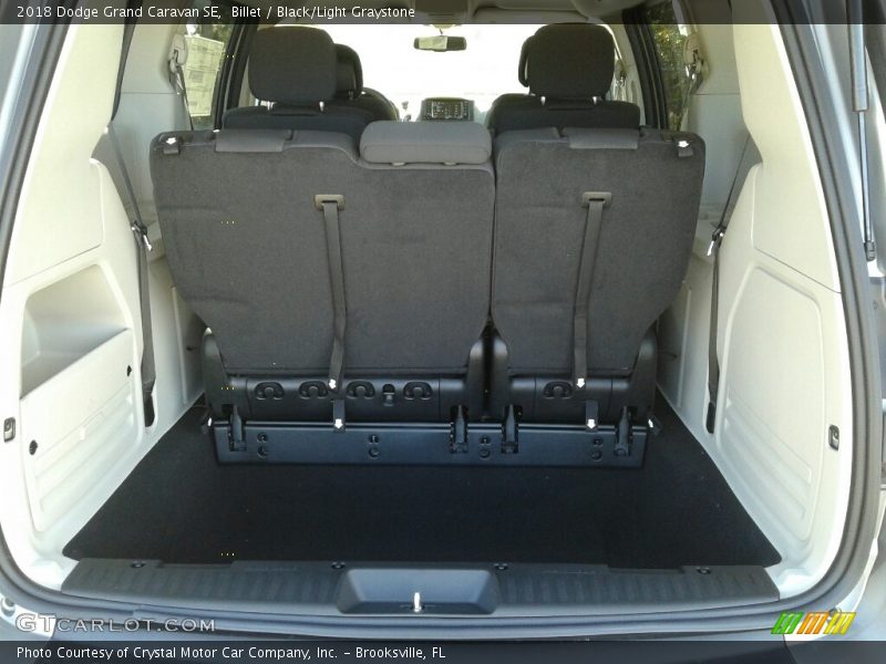 Billet / Black/Light Graystone 2018 Dodge Grand Caravan SE