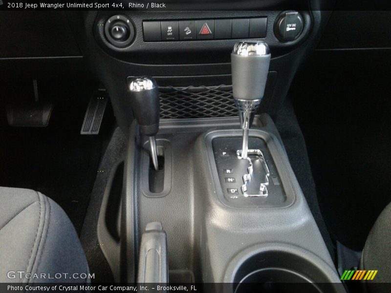 Rhino / Black 2018 Jeep Wrangler Unlimited Sport 4x4